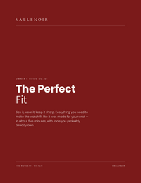 The Perfect Fit — Sizing & Care Guide