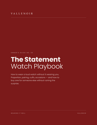 The Statement Watch Playbook